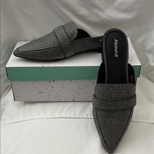 Abound Gray Studded Slip-On Shoes